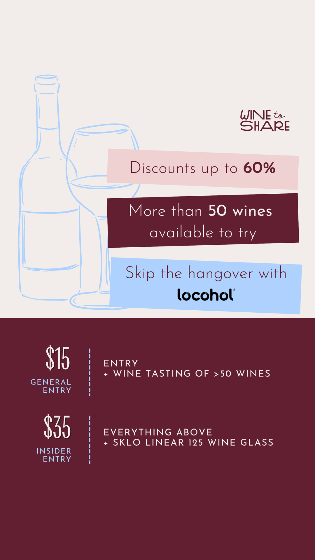 One Day Only: Wine To Share Annual Warehouse Sale on 9 Nov 2025