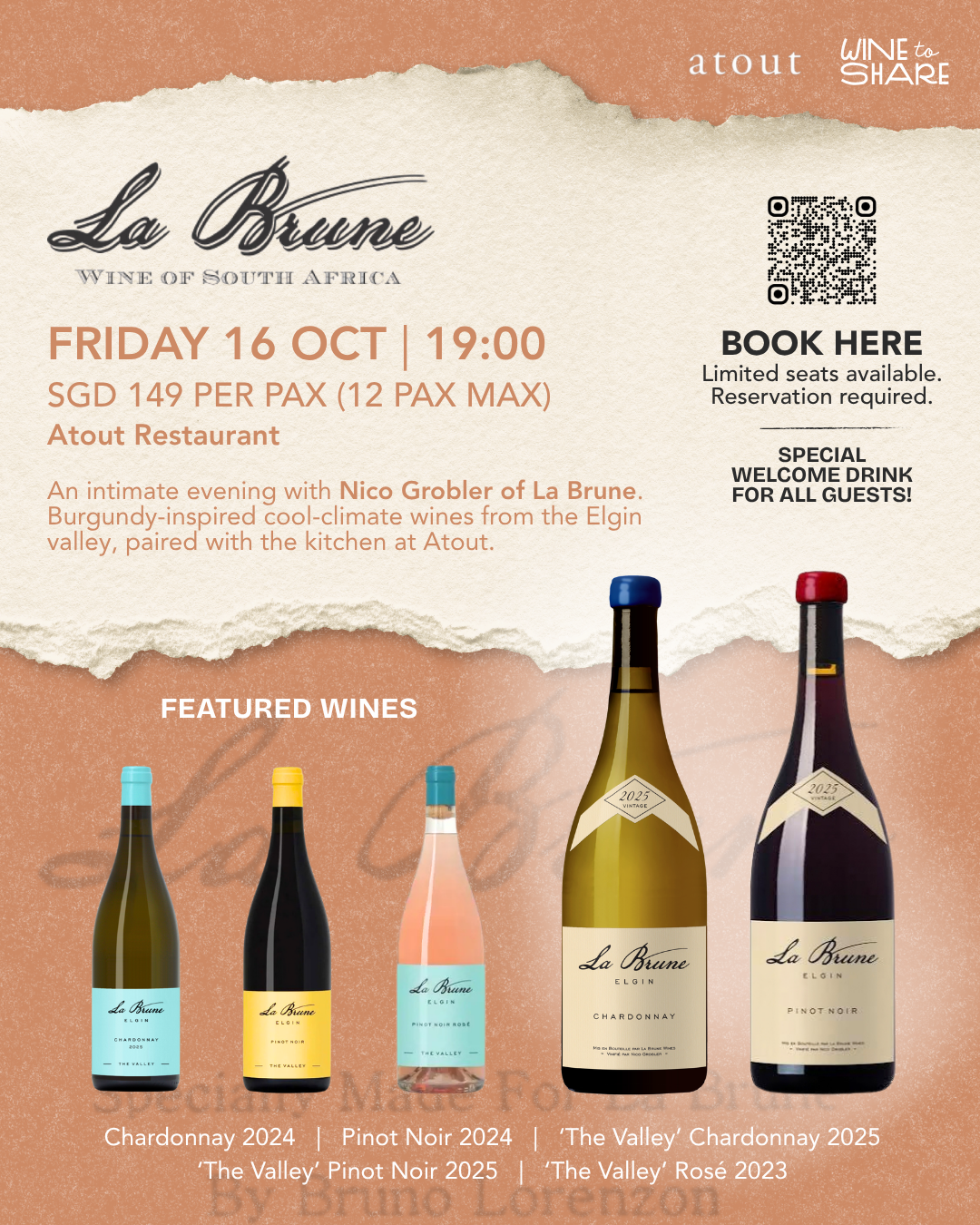 La Brune Wines - Dinner with Nico Grobler